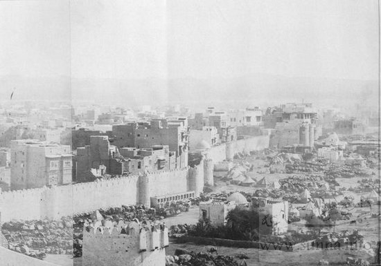 old Pic of Madinah صورة قديمه للمدينة المنورة
