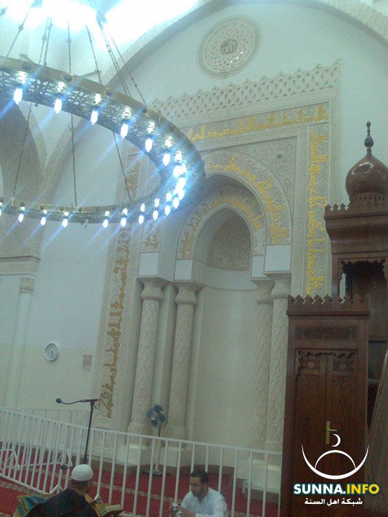 مسجد القبلتين المحراب الذي قبلته مكة المكرمة