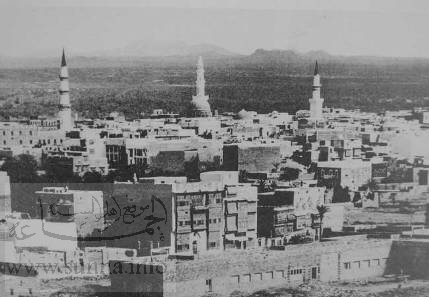 صورة تاريخية للمدينة المنورة