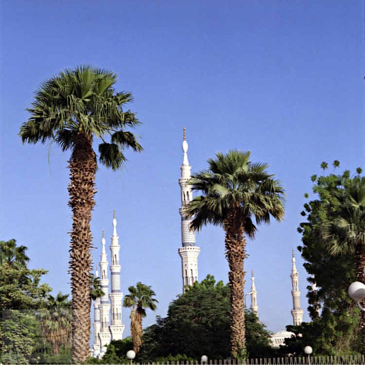 منارات المسجد النبوي