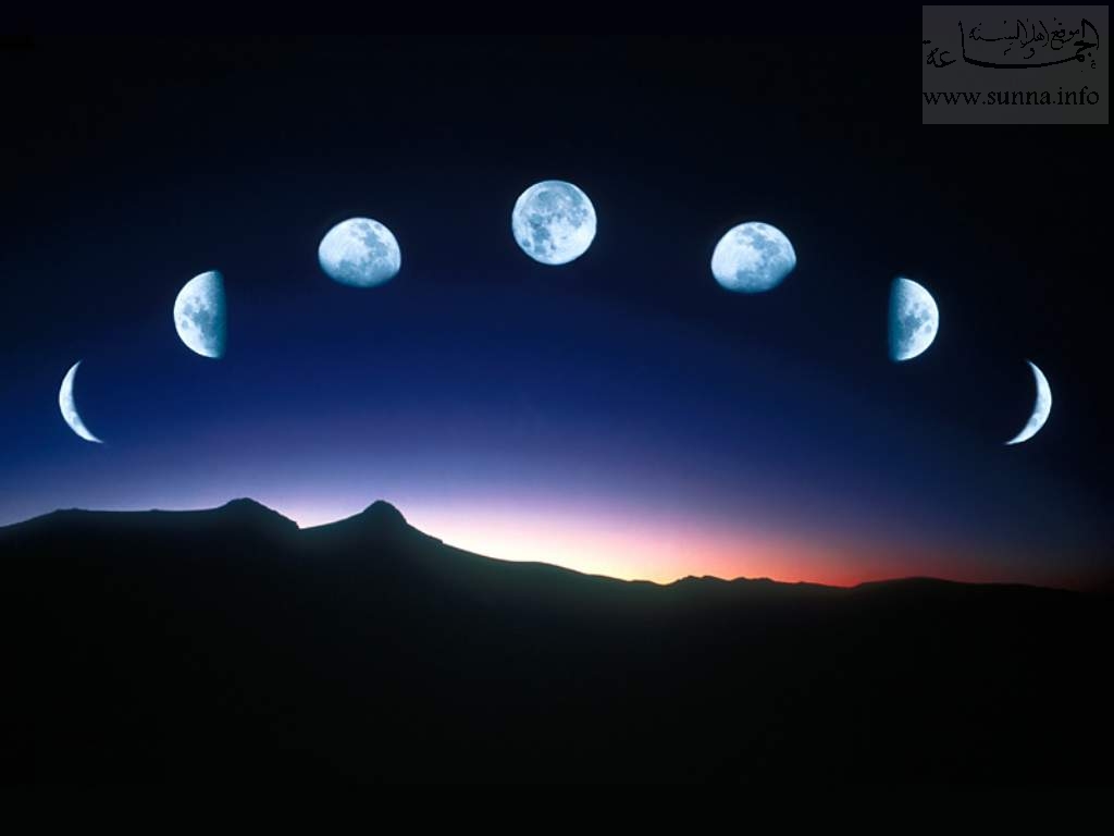 Moon phases القمر في مراحله