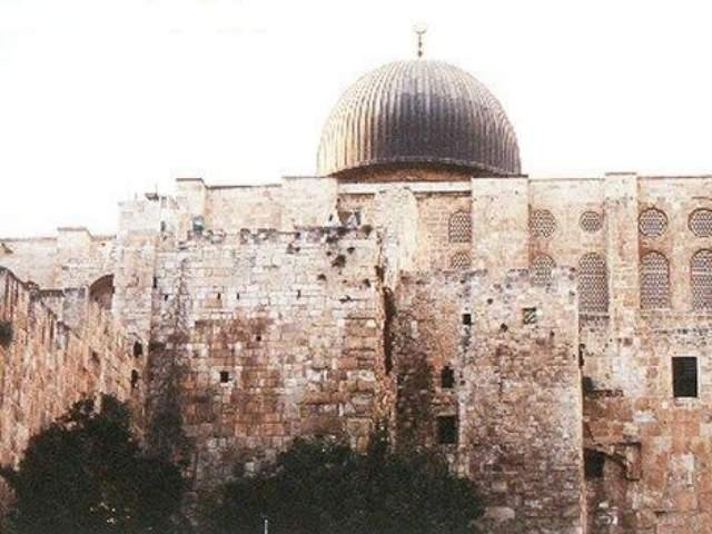 Masjid al aqssa صورة جانبية للمسجد الاقصى