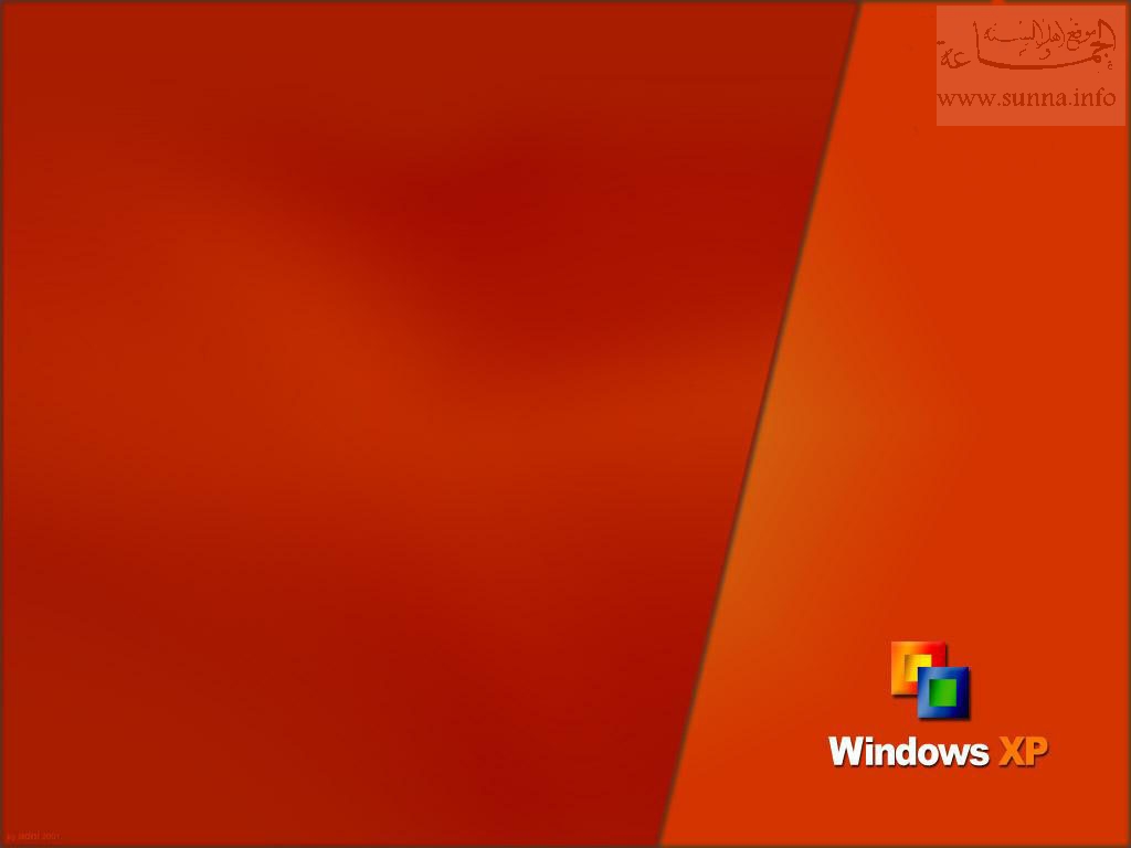 Windows Xp red wallapaper خلفية سطح مكتب XP