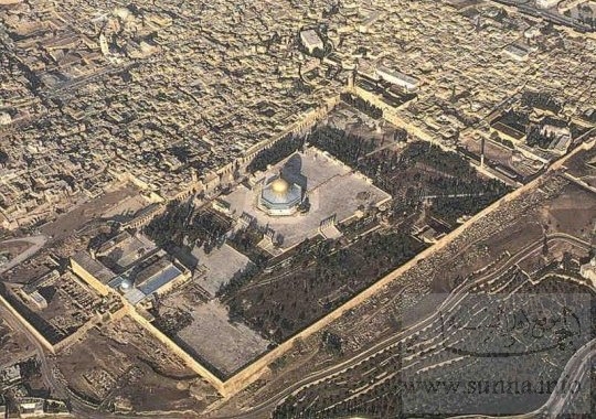 AlQuds Air view  القدس منظر جوي