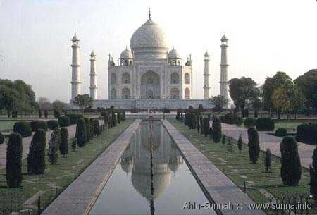 Taj Mahal تاج محل في الهند