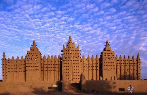 Djenne mosque مسجد جنة في مالي من 1905