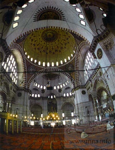 مسجد في تركيا من الداخل