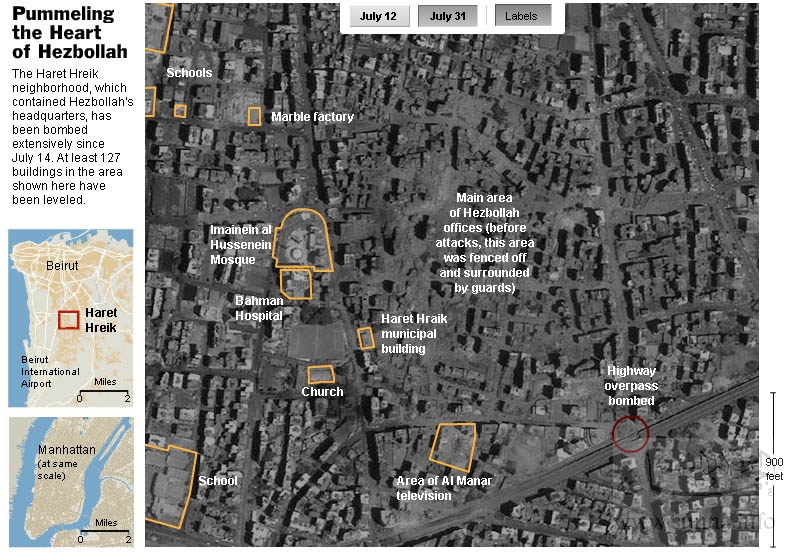 beirut before and after attack