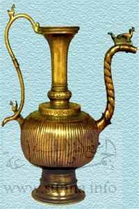 copper jug  إبريق نحاسي