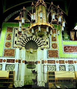 في مسجد رسول الله صلى الله عليه وسلم