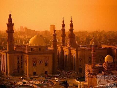 Hassan mosque Egypt مسجد حسن في مصر